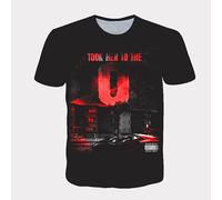 CHSLO Uomo 3D T Shirt Magliette T-Shirt Stampata Digitale 3D Unisex per Auto da Corsa Estiva Girocollo da Uomo A Maniche Corte Sciolto Fitness Stretch Top Sportivo Traspirante Oversize