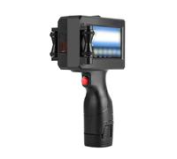 CHSUFBTY Stampante A Getto D'inchiostro Portatile Portatile Da 4,3 Pollici Data Di Scadenza Variabile Codice QR/codice A Barre Logo Touch Screen Encoder Stampante Portoghese Coreana