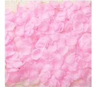 CHSYOO 1000 x Rose Artificiali Petali Fiori coriandoli, Decorazioni per Matrimonio Compleanno Addio Nubilato San Valentino proposta Matrimonio, Rosa Chiaro