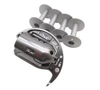 CHTKAGV Kit Bobine Grandi in Acciaio da 4 Pezzi e Gancio for Navetta