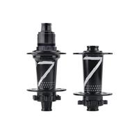 CHTKAGV Mozzo con Cuscinetto sigillato MTB ASSE Passante for Raggi J-Bend(Boost Black 32H XD)