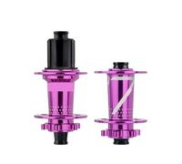 CHTKAGV Mozzo con Cuscinetto sigillato MTB ASSE Passante for Raggi J-Bend(Purple 32Hole HG)
