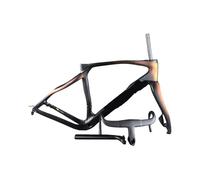 CHTKAGV Telaio for Bici da Strada in Carbonio Freno a Disco for Bicicletta con Passaggio Cavi Interno Compatibile Meccanico(50cm)