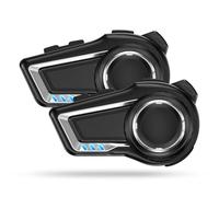 Chtoocy X10 - Cuffie Bluetooth per moto, V5.4, sistema di comunicazione interfono gruppo 10 piloti, cancellazione del rumore, condivisione musica, impermeabile e a lunga durata della batteria