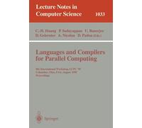 Chua-Huang Huan Languages and Compilers for Parallel Computing: 8th (Tascabile)