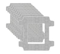 Chuancheng 10 Panni Microfibra per MOVA N1 Robot Pulizia Vetri | Per MOVA N1, 10 Panni in Microfibra, Lavabile e Riutilizzabile, Senza Aloni, Alta Assorbenza, Facile Installazione