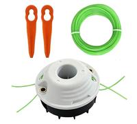 Chuancheng 4008 710 2102 Testina decespugliatore con 15 metri Trimmer Line Parte di ricambio per Stihl FSA45 Poly PolyCut 2-2 decespugliatore, lame in plastica