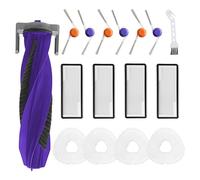 Chuancheng Accessori per aspirapolvere Narwal Freo Z10 Ultra e Freo Z10, inclusi 6 spazzole laterali, 4 panni per mocio, 4 filtri Hepa, 1 spazzola principale, 1 spazzola per la pulizia, 16 pezzi di