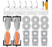 Chuancheng Kit di fissaggio per aspirapolvere DJI ROMO S, ROMO A e ROMO P, 2 spazzole principali, 6 sacchetti per la polvere, 6 panni mocio, 4 filtri, 6 spazzole laterali, 2 strumenti di pulizia