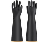 CHUANGOU Guanti Industriali a Braccio，Guanti Pulizia Riutilizzabili，per l'industria dei macchinari resistenti all'olio.（55cm）