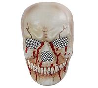Chuankefanxing Maschera di Halloween, maschera di Halloween scheletro raccapricciante, maschere realistica Cosplay Horror per la decorazione della festa in costume