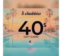 Chubbies Gift Card 40 USD Key - UNITED STATES
