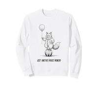 Chubby Fox w Coffee Magic Monday Sarcastico Adulto Felpa