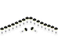 Chubby Gorilla 200ml con scala graduata V3 Pet Unicorn bottiglia vuota + tappo nero - set da 20