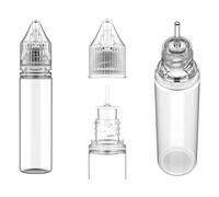 Chubby Gorilla 20ml V3 Pet Unicorn bottiglia vuota trasparente + tappo trasparente