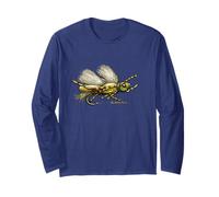Chubby Grasshopper Pesca a Mosca Design - Black Fly Maglia a Manica