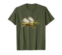 Chubby Grasshopper Pesca a Mosca Design - Black Fly Maglietta