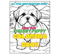 CHUBBY PUPPY NON SPORTING PUPPY COLORING BOOK: PUPPY COLORING BOOK
