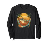 Chubby Squirrel Summer Sunglasses Vibes Coconut Maglia a Manica