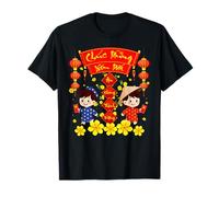 Chuc Mung NAM Moi Vietnamita Capodanno Lunare TET 2026 Bambini Maglietta