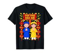 Chuc Mung NAM Moi Vietnamita Capodanno Lunare TET 2026 Bambini Maglietta