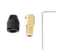 Chuck autonomo in miniatura, mini accessori per trapano elettrico per 0 3 3 3 mm Strumenti di diametro del gambo con texture non slip e apertura da 5 mm adatte per vari strumenti (Segrehypwp4x-03)
