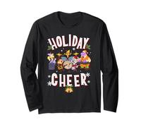 Chuck E. Cheese Christmas Holiday Cheer Group Shot Maglia a Manica