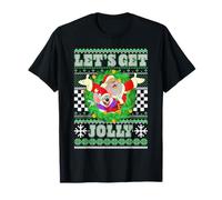 Chuck E. Cheese Christmas Let's Go Jolly Ugly Sweater Maglietta