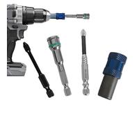 Chuck Extension - Supporto per punte cromato resistente, moltiplicatore di versatile, materiale di fissaggio affidabile | Componente in lega temprata per la ristrutturazione di officine