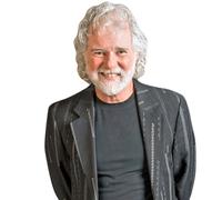 Chuck Leavell (Black Outfit) Half Body Buddy Cutout