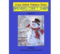 Chuck Michels B Snowman Cross Stitch Pattern from Brenda's Craft Sho (Tascabile)