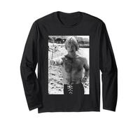 Chuck Norris Attore Way of The Dragon Walker Texas Ranger Maglia a Manica