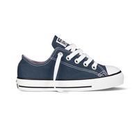 CONVERSE Asox Core Bambino con Lacci Basso da Ginnastica IN Navy Taglia UK 10 -