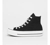 CONVERSE All Star High Top CHUCK TAYLOR Platform, con zeppa Nero 39,5