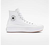 CONVERSE Chuck Taylor all Star Move Platform FOUNDATIONAL Leather, Sneaker Donna, 35 EU