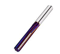 Chucking Reamer Set, Alesatore in metallo duro Diametro 2-20 mm Rivestimento blu HRC60 Strumento for sbavatura fori Punta in acciaio 1 pz(6mm)