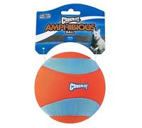 Chuckit! - Amphibious Mega Ball - Palla da inseguimento per Cani - Palla inaffondabile, galleggia sulla Superficie dell'Acqua - Palla per Giochi d'Acqua - Taglia XXLarge - Diametro 11,5 cm
