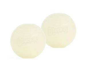Chuckit !, Max Glow, Dog Toy, Ball Glowing in The Dark, Size M, Pack of 2
