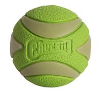 Chuckit - Max Glow Ultra Squeaker Ball - Palla fosforescente per cani - Palla s
