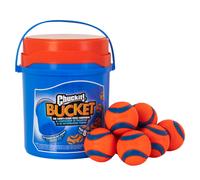 Chuckit! Ultra Ball - Secchio giocattolo per cani, in gomma resistente, con secchio e palla galleggiante, ad alto rimbalzo, compatibile con Chuck It Launcher, palline giocattolo per cani con