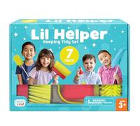 Chuckle & Roar - Lil Helper Keeping Tidy Set - Active Imagination Engaging Pretend Play - Set di pulizia da 7 pezzi per bambini in età prescolare