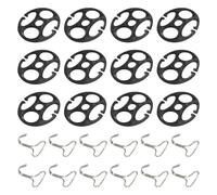 Chucks Dei Seggiolini Per Auto - Clip Di Copertura Per Seggiolini Auto | 12 Ganci Per Cuscinetti Per Sedili Automatici In Metallo, Clip Di Bloccaggio Del Coperchio Del Sedile Auto, Clip Per Coperture