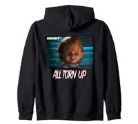 Chucky all Torn Up Creepy Smile Felpa con Cappuccio