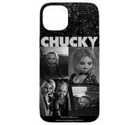Chucky And Tiffany Black And White Horror Couple Style Custodia per iPhone 15 Plus