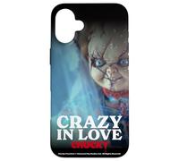 Chucky And Tiffany Crazy In Love Wedding Custodia per iPhone 16 Plus