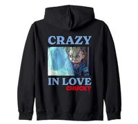 Chucky And Tiffany Crazy in Love Wedding Felpa con Cappuccio