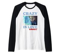 Chucky And Tiffany Crazy in Love Wedding Maglia con Maniche Raglan