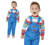 Chucky Bambini Autorizzato Costume Halloween Bambini Serial Killer Vestito