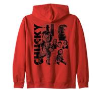 Chucky Collage of Chaos Felpa con Cappuccio