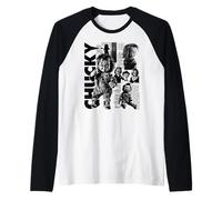 Chucky Collage of Chaos Maglia con Maniche Raglan